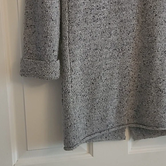 J. Crew Mercantile Lambs Wool Blend Sweater Jacket Button Front Pockets Women XS - Picture 10 of 10